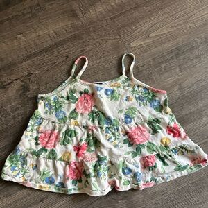 Floral Kids Tank Top